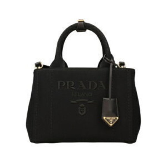 Prada Shoulder Bag Triangle Black V NERO - Picture 1 of 8